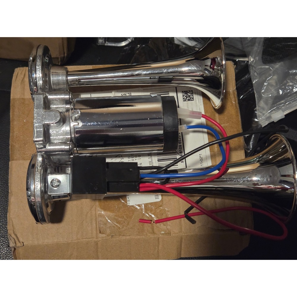12V Dual Trumpet Air Horn Universal Fit‎